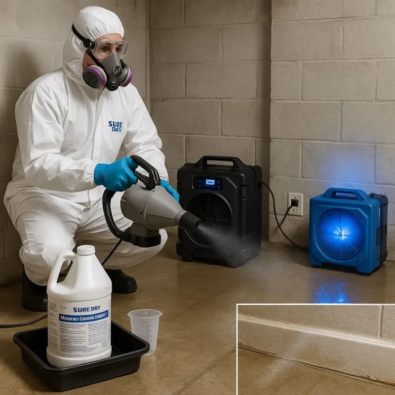 Sanitization and Odor Removal process in De Soto Parish, LA