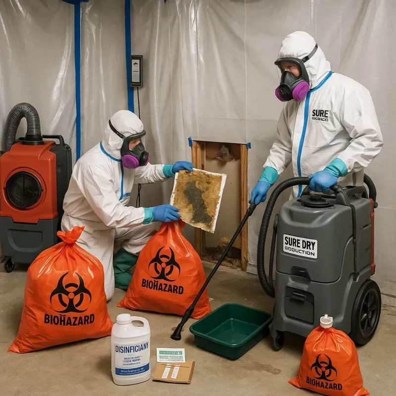Contaminated Water Handling Protocols process in De Soto Parish, LA